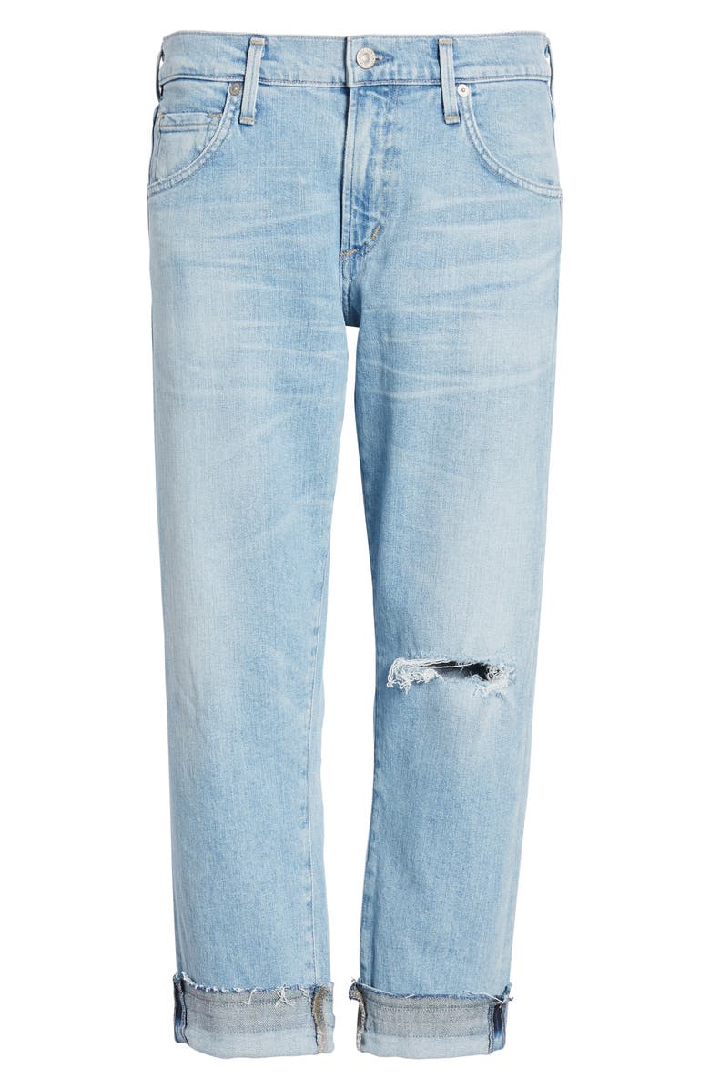 Citizens of Humanity Emerson Crop Slim Boyfriend Jeans, Alternate, color, 