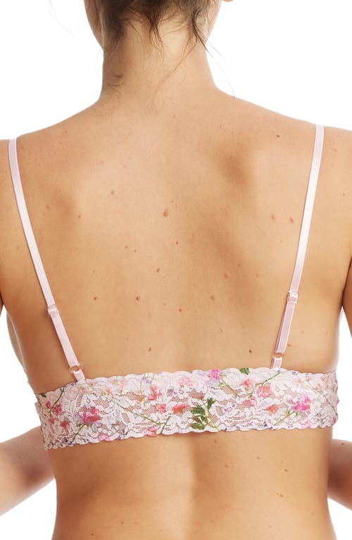 Hanky Panky Padded Lace Bralette In Multi