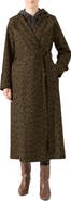 Akris punto Leopard Print Trench Coat