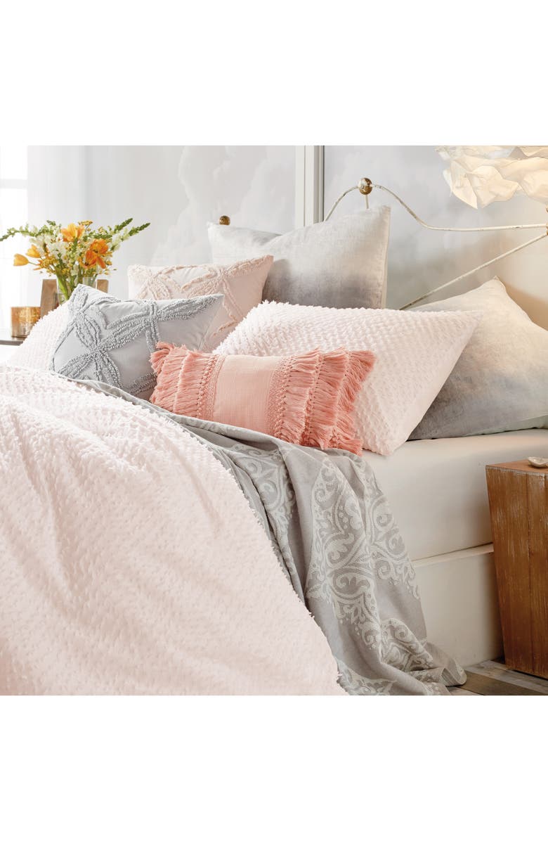 Peri Home Dot Fringe Comforter & Shams Set, Alternate, color,