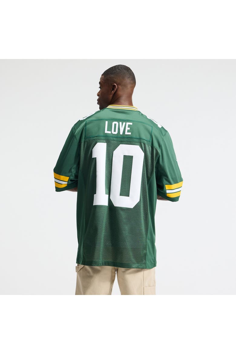Men's Nike Jordan Love Green Green Bay Packers Vapor Untouchable Stitched Limited Jersey, Alternate, color, Green