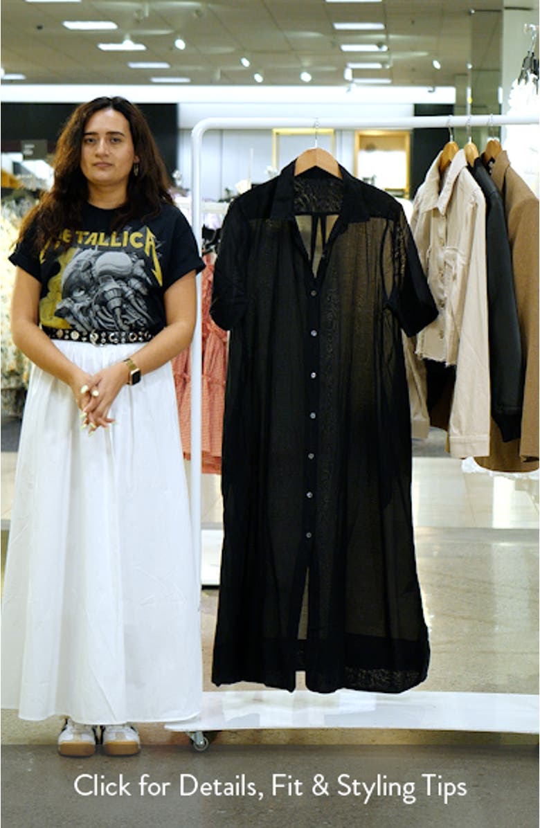 Cotton & Silk Shirtdress, sales video thumbnail