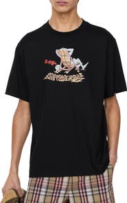 Burberry Beach Knight Cotton T-shirt