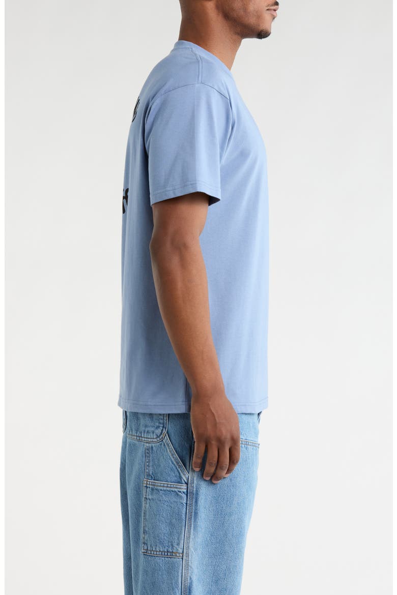 Wild Life Organic Cotton Graphic T-Shirt, Alternate, color, GENTLE BLUE