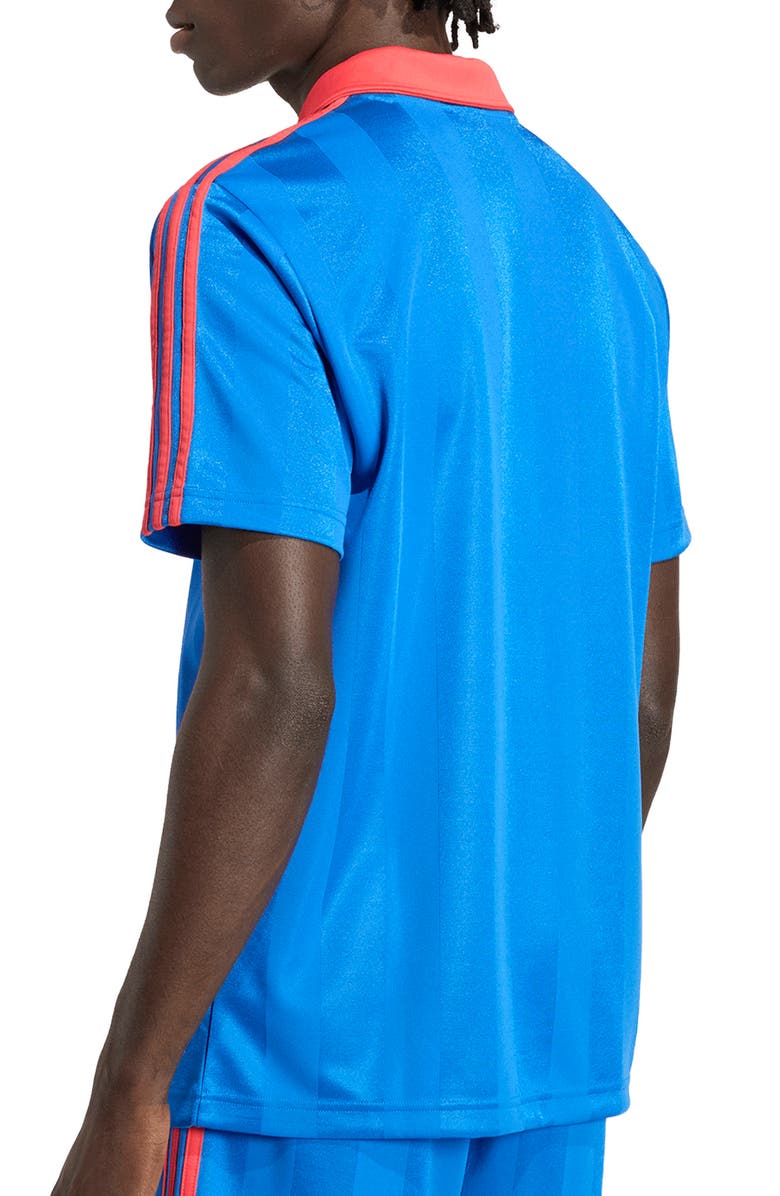 adidas Logo Jacquard Jersey, Alternate, color, Blue