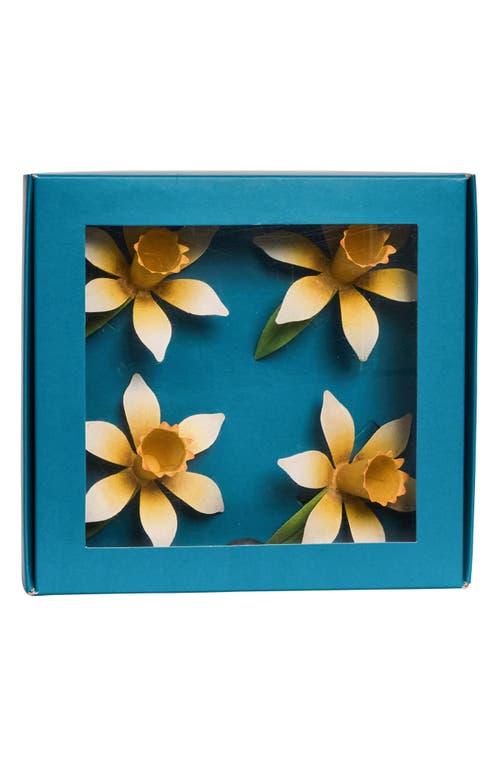 Juliska Meadow Set Of 4 Napkin Rings In Yellow