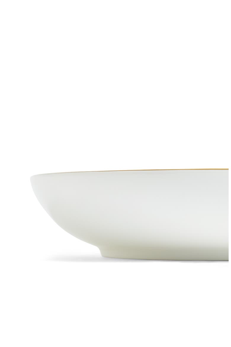 Wild Strawberry Bone China Pasta Bowl, Alternate, color, WHITE STRAWBERRY