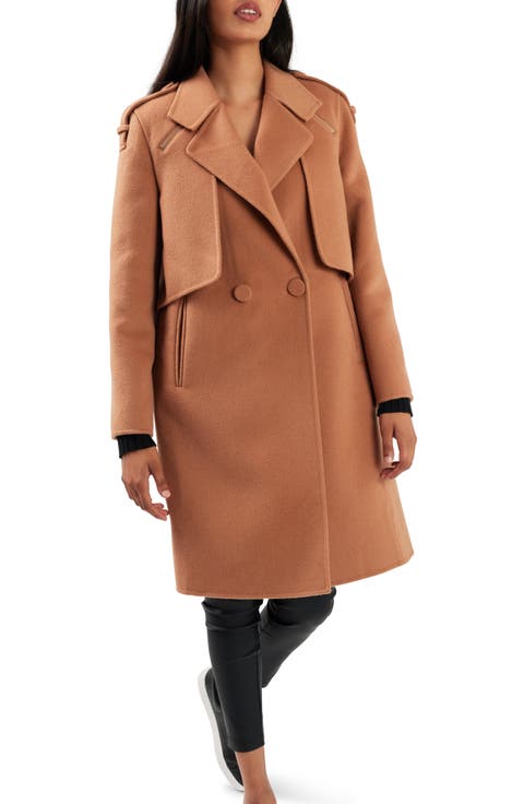 Palm City Wool Blend Coat