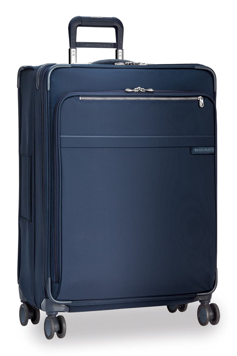 XL Expandable 31-Inch Spinner Suitcase, Main, color, NAVY