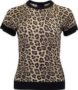 Lords of Harlech Leopard Womens Knit Sweater