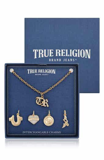 True Religion Interchangeable Charm Necklace Set