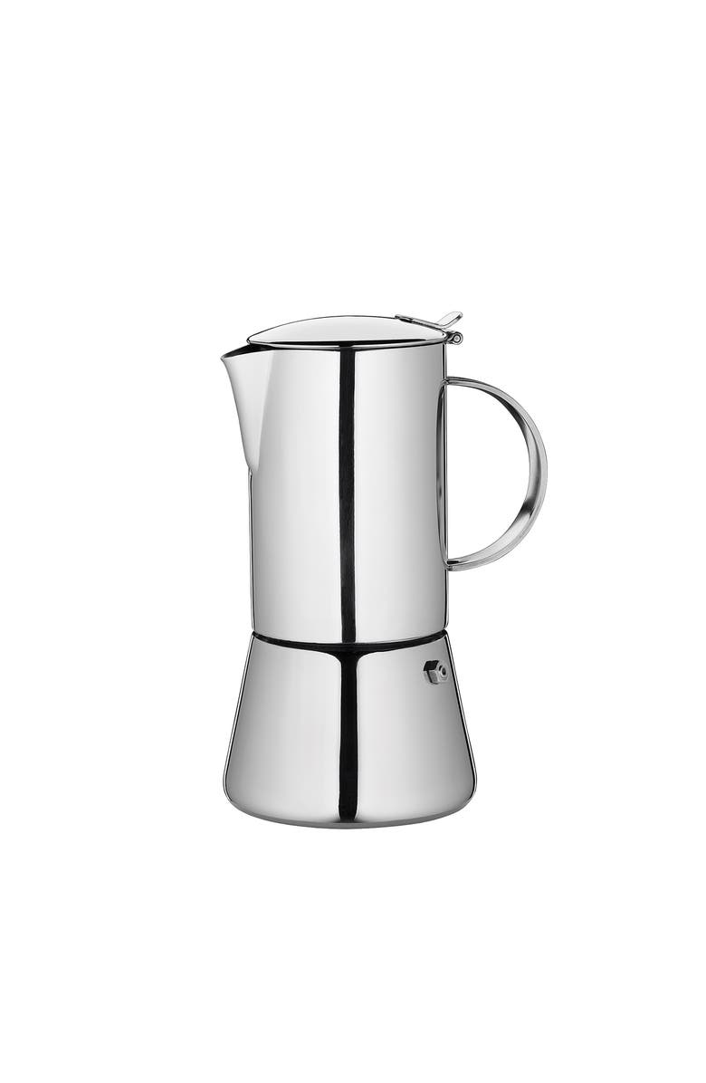 CILIO Aida Stainless Steel Stovetop Espresso Maker, Main, color, 22 Oz