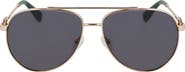 Longchamp Foulonn 58mm Aviator Sunglasses