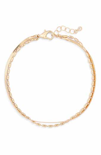 Double Chain Anklet