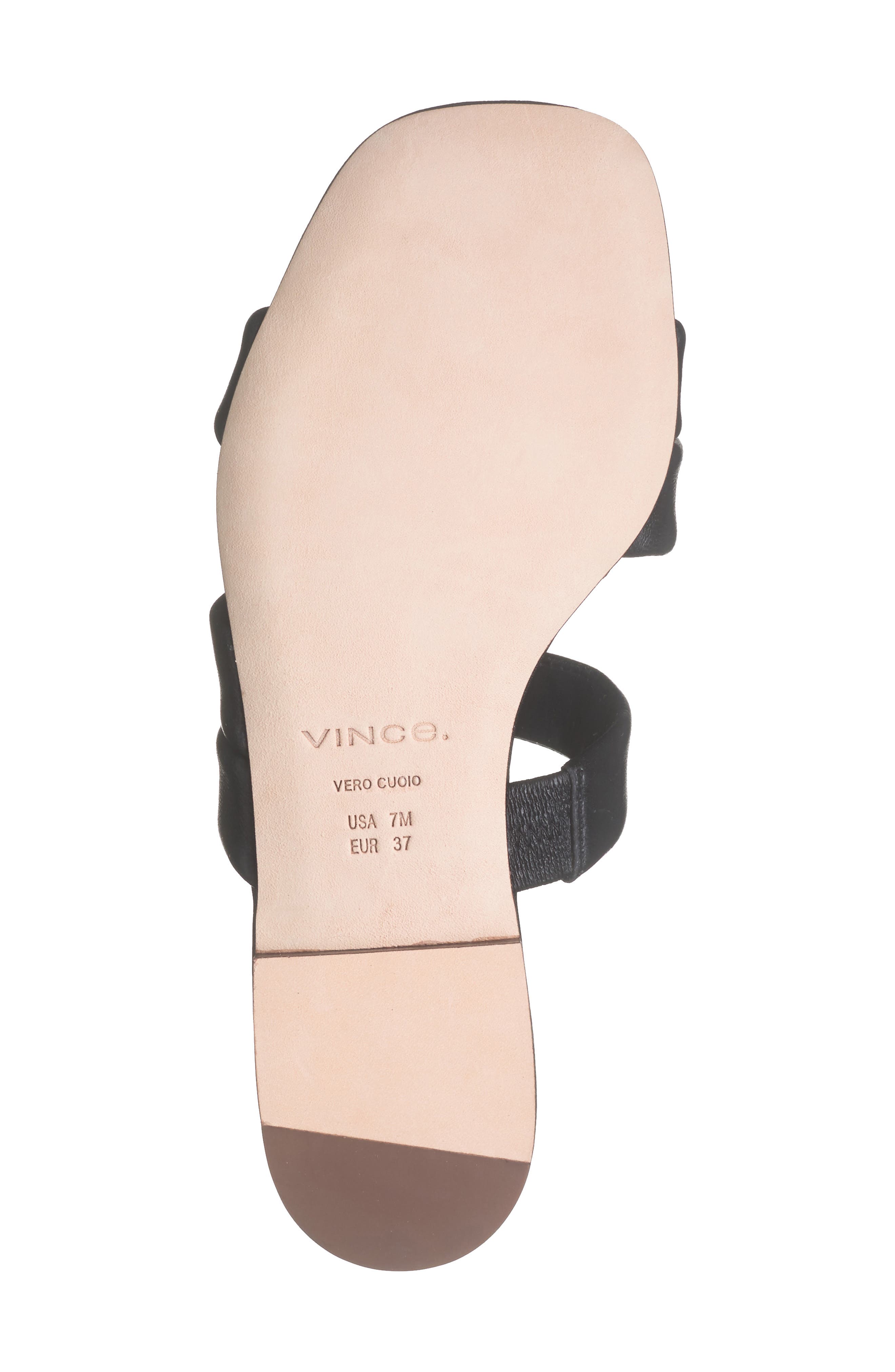 Vince Dallas Slide Sandal, Alternate, color, Black