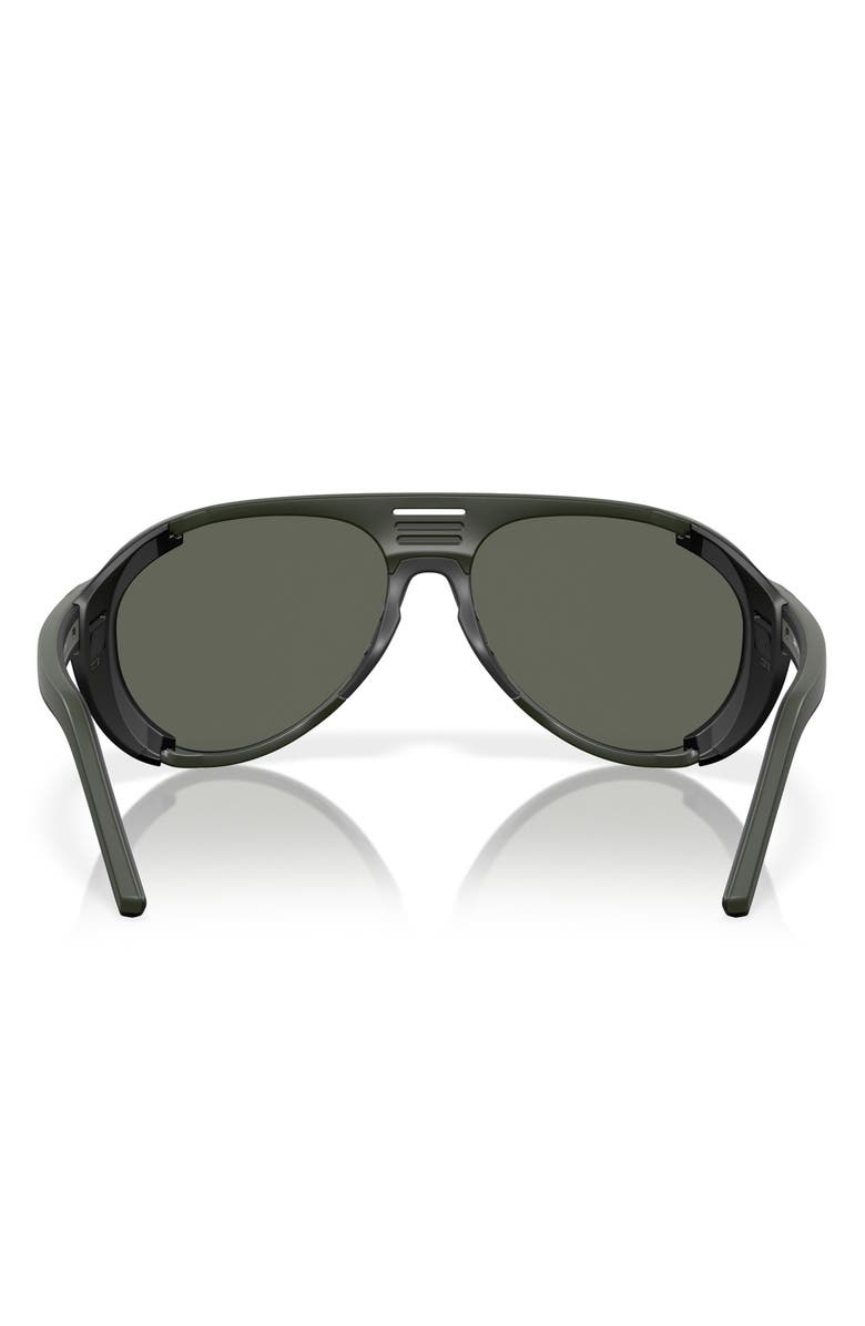 Costa Del Mar 59mm Polarized Pilot Sunglasses, Alternate, color, Matte Olive/ Gray