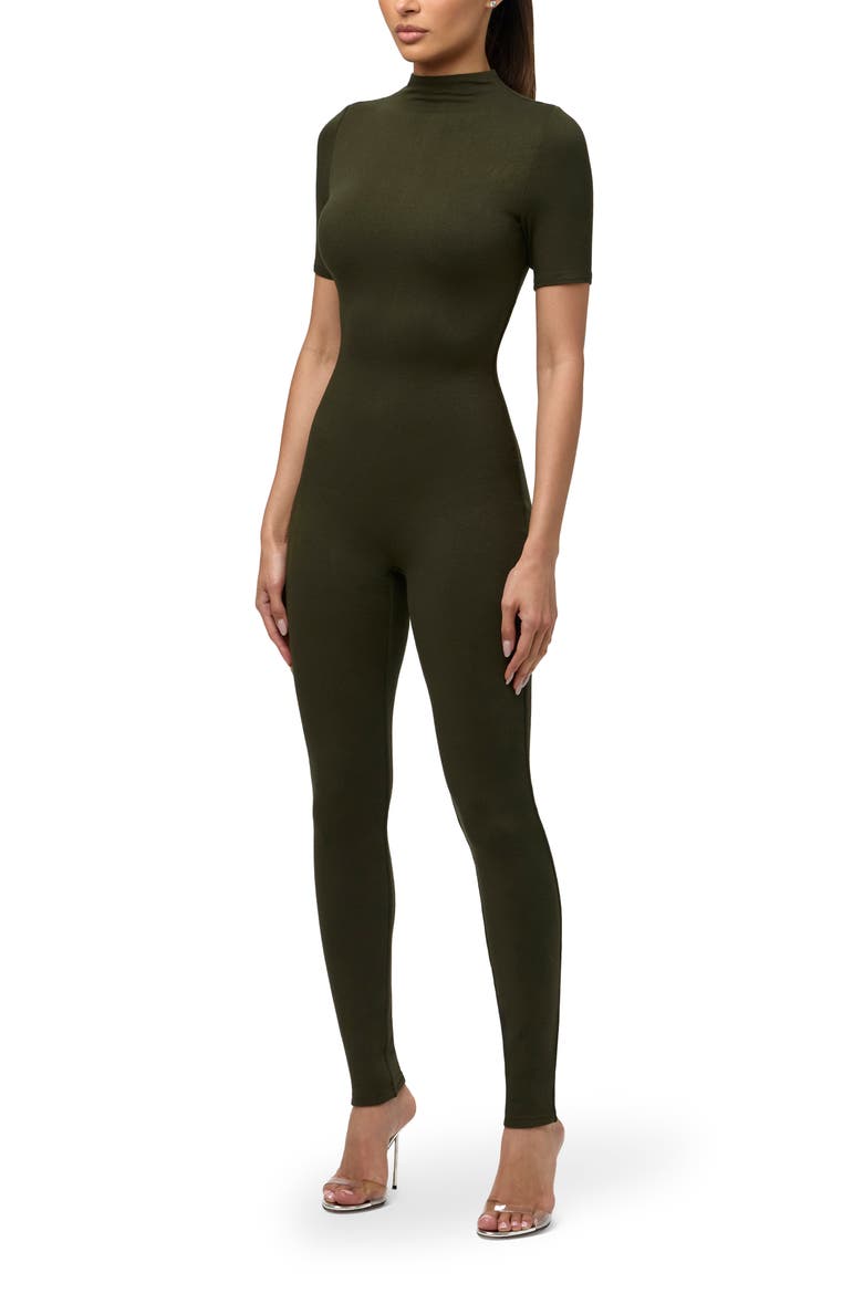 The NW T Jumpsuit, Alternate, color, OLIVE