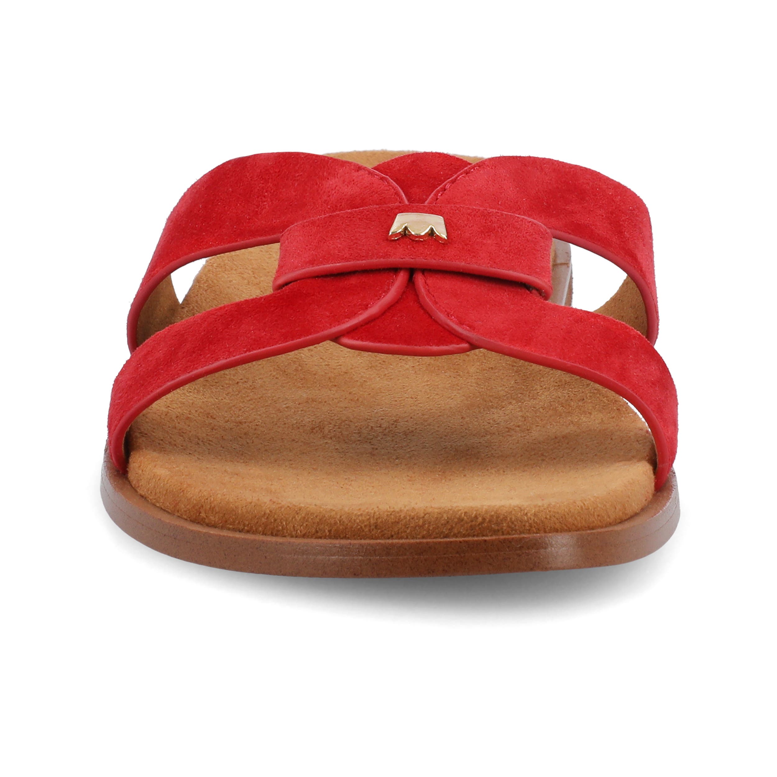 Birdies The Sunbird Sandals, Alternate, color, Red Suede