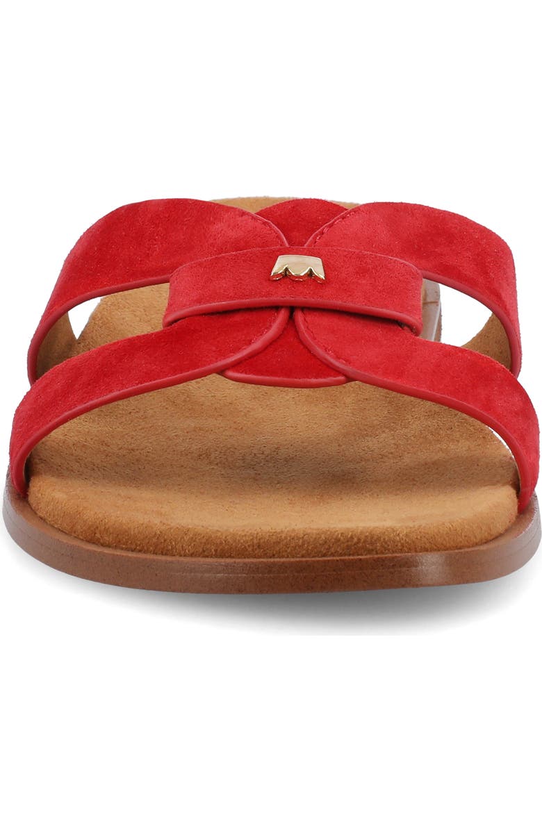 Birdies The Sunbird Sandals, Alternate, color, Red Suede