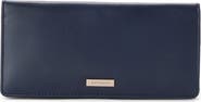 Brahmin Ady Croc Embossed Leather Wallet