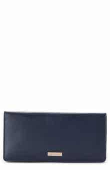 Brahmin Ady Croc Embossed Leather Wallet