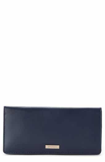 Brahmin Ady Croc Embossed Leather Wallet
