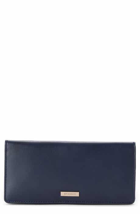 Brahmin Ady Croc Embossed Leather Wallet