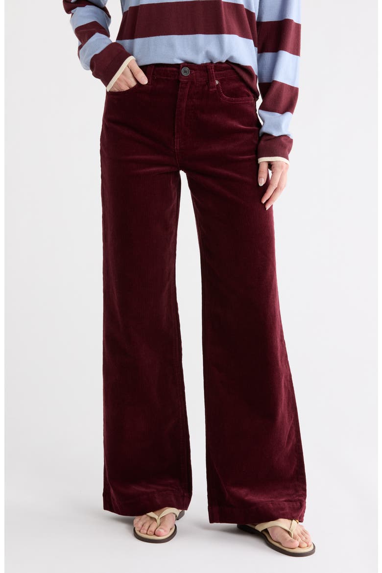 The Wave Corduroy Pants, Main, color, FIG