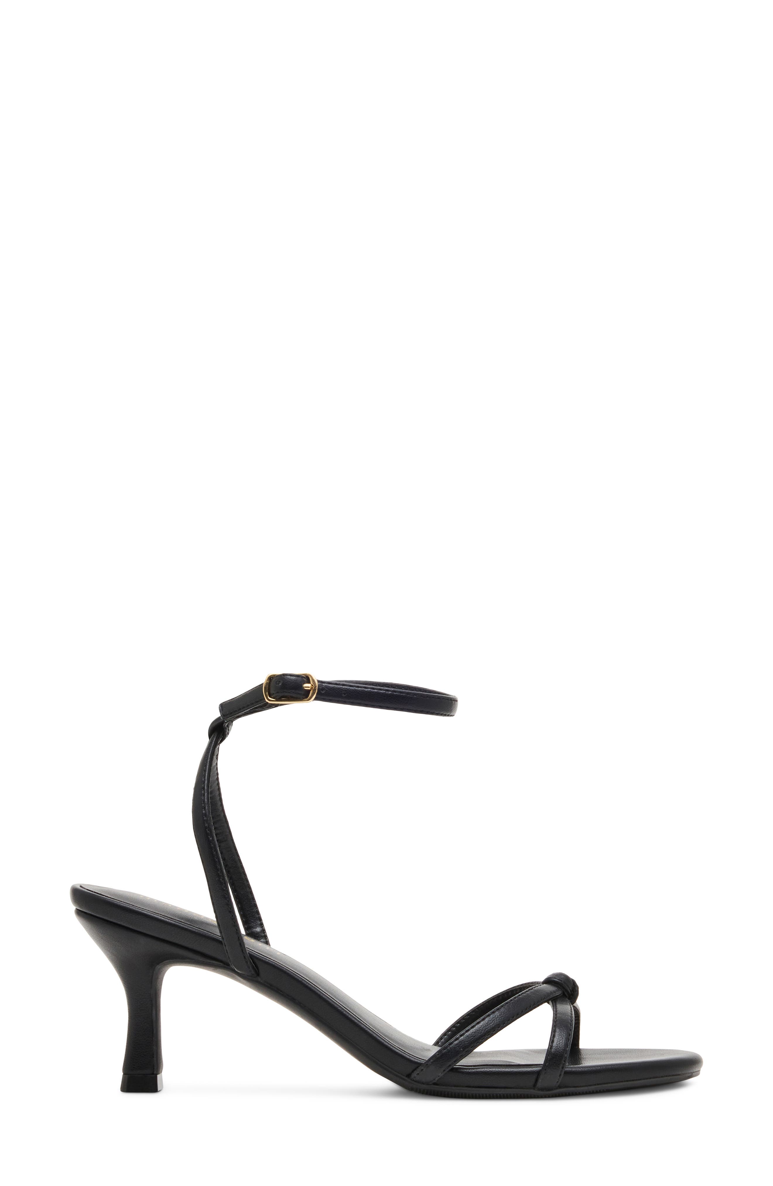 Red Ankle Strap Sandal, Alternate, color, BLACK PARIS