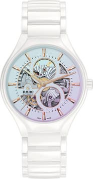 RADO True Automatic Open Heart Bracelet Watch, 40mm