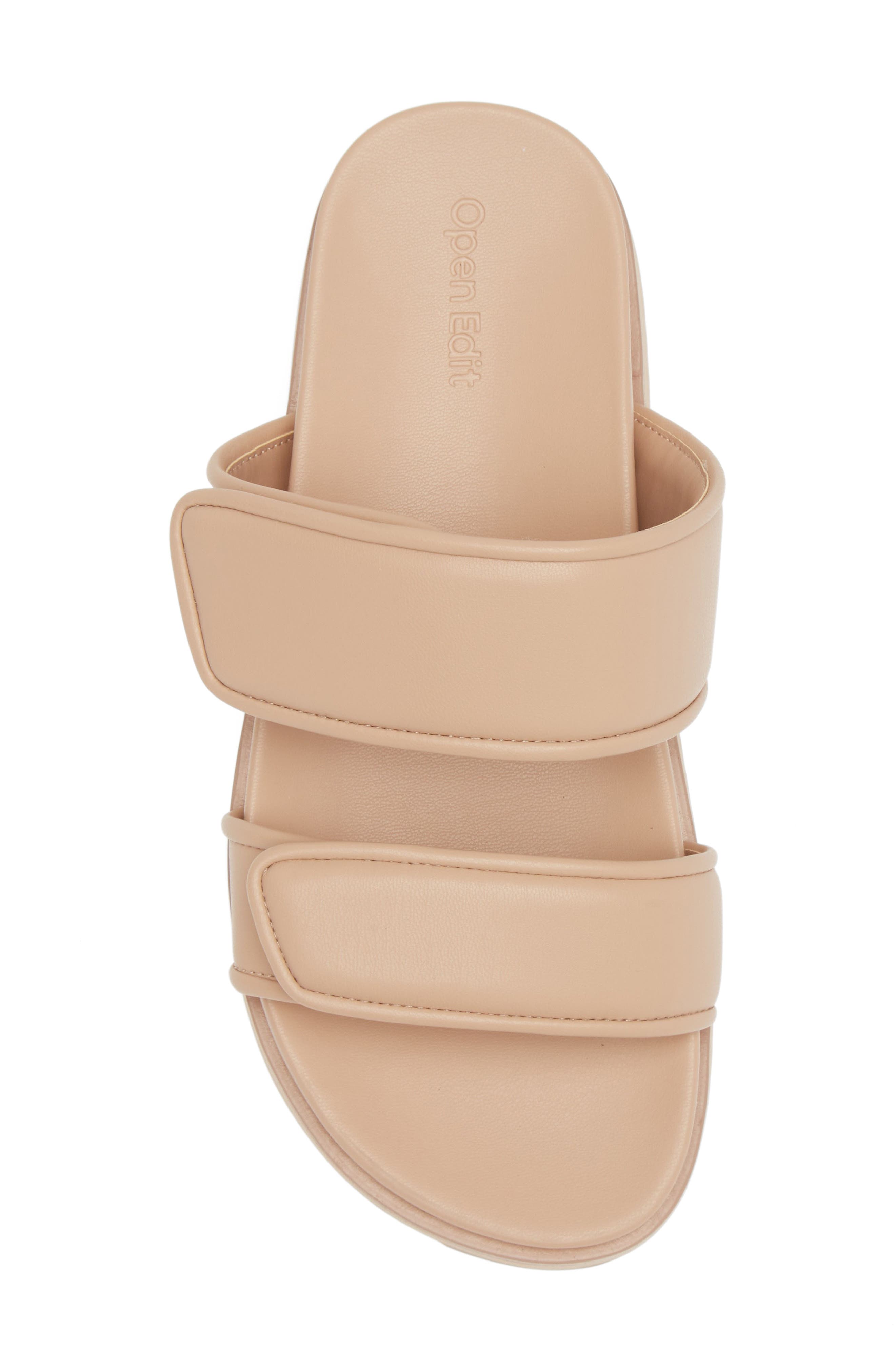 Finley Slide Sandal, Alternate, color, BEIGE