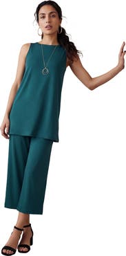 Jessica London Stretch Knit Tunic Tank