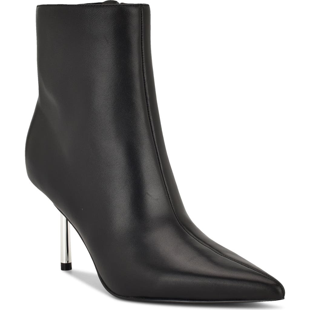 Nine West Women's Narend Pointy Toe Stiletto Dress Booties In Black