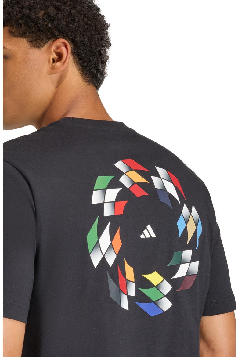 House of Tiro Nations Graphic Tee, Alternate, color, BLACK
