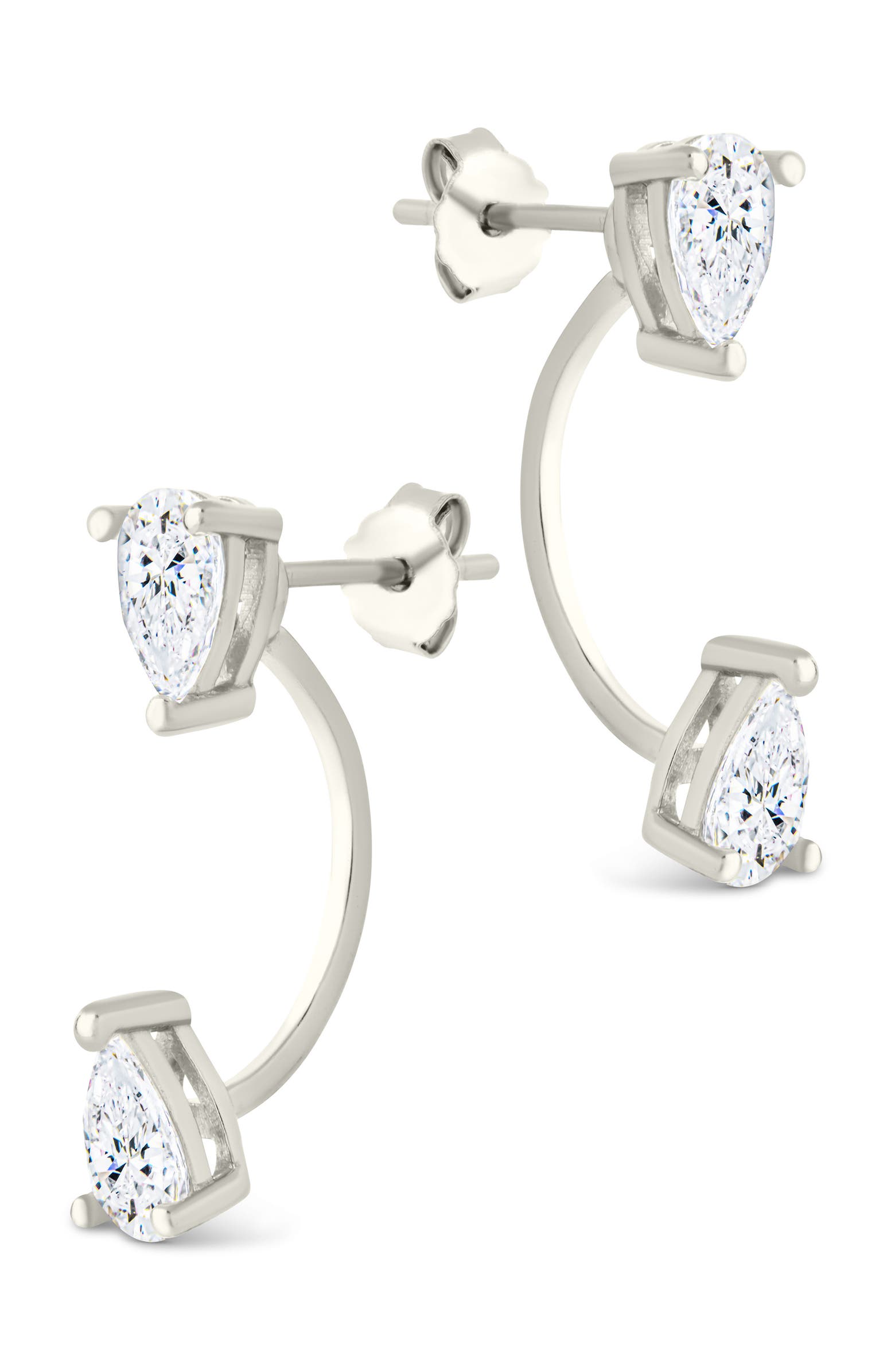 Sterling Forever Pear Drop Earrings | Nordstrom