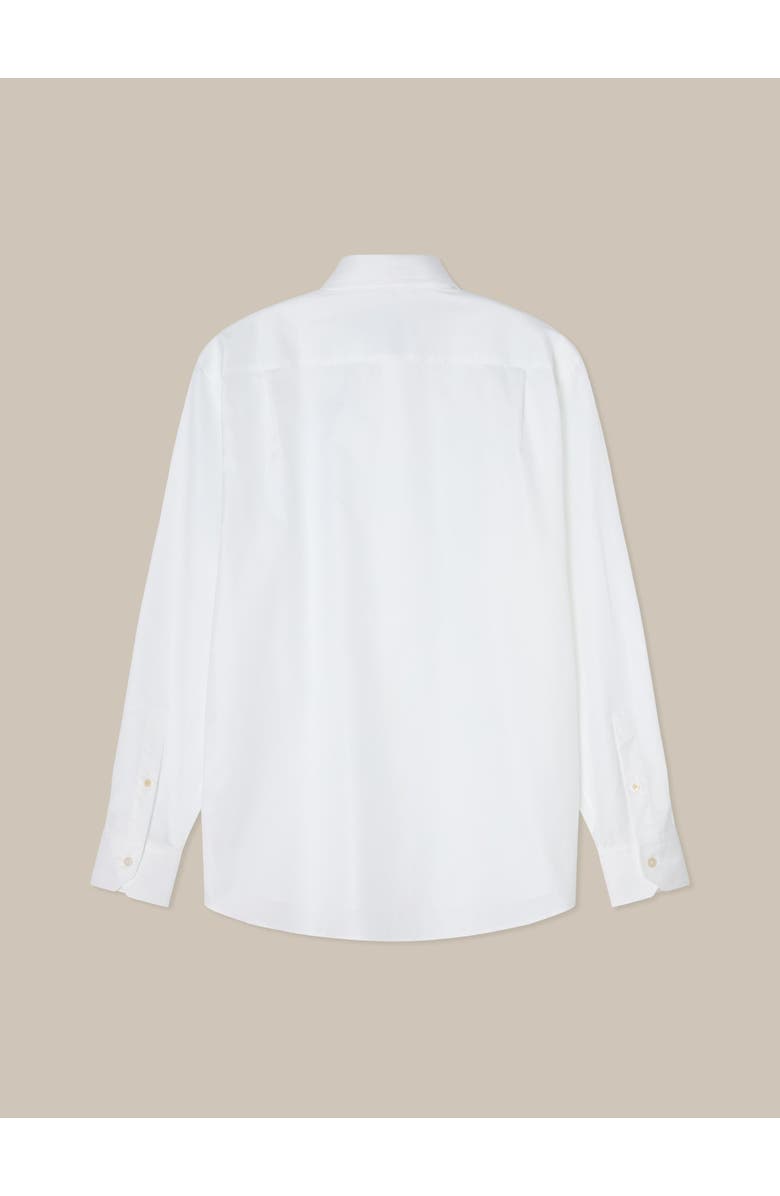 Robert Talbott Reynolds Light Weight Poplin Contemporary Fit Shirt, Alternate, color, White