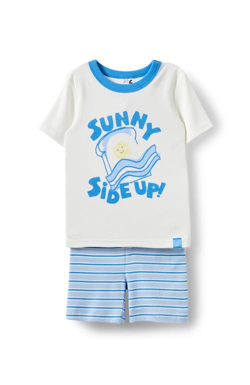 Cotton On Kids Kid's Michael Short Sleeve Pyjama Set In White