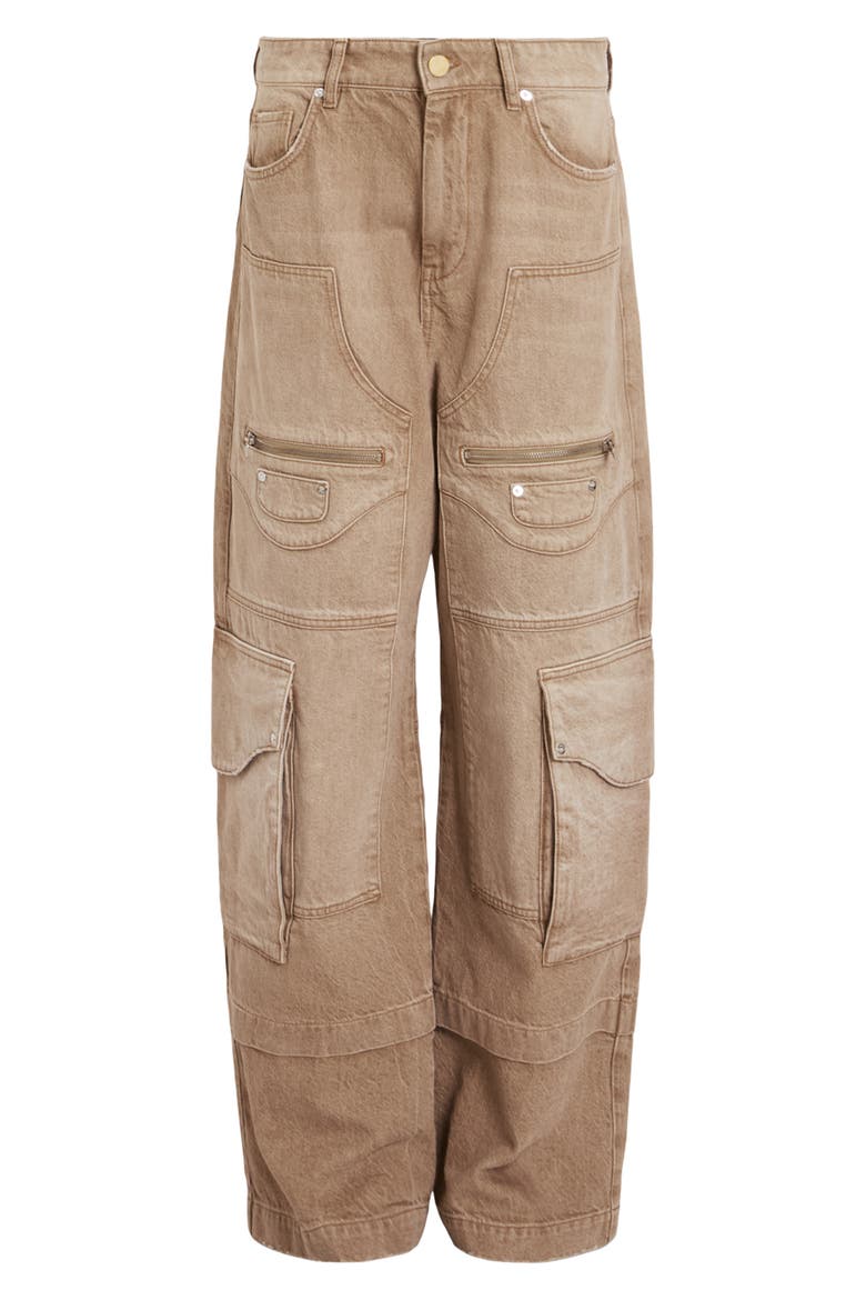 Archie Cargo Jeans, Alternate, color, LIGHT BROWN