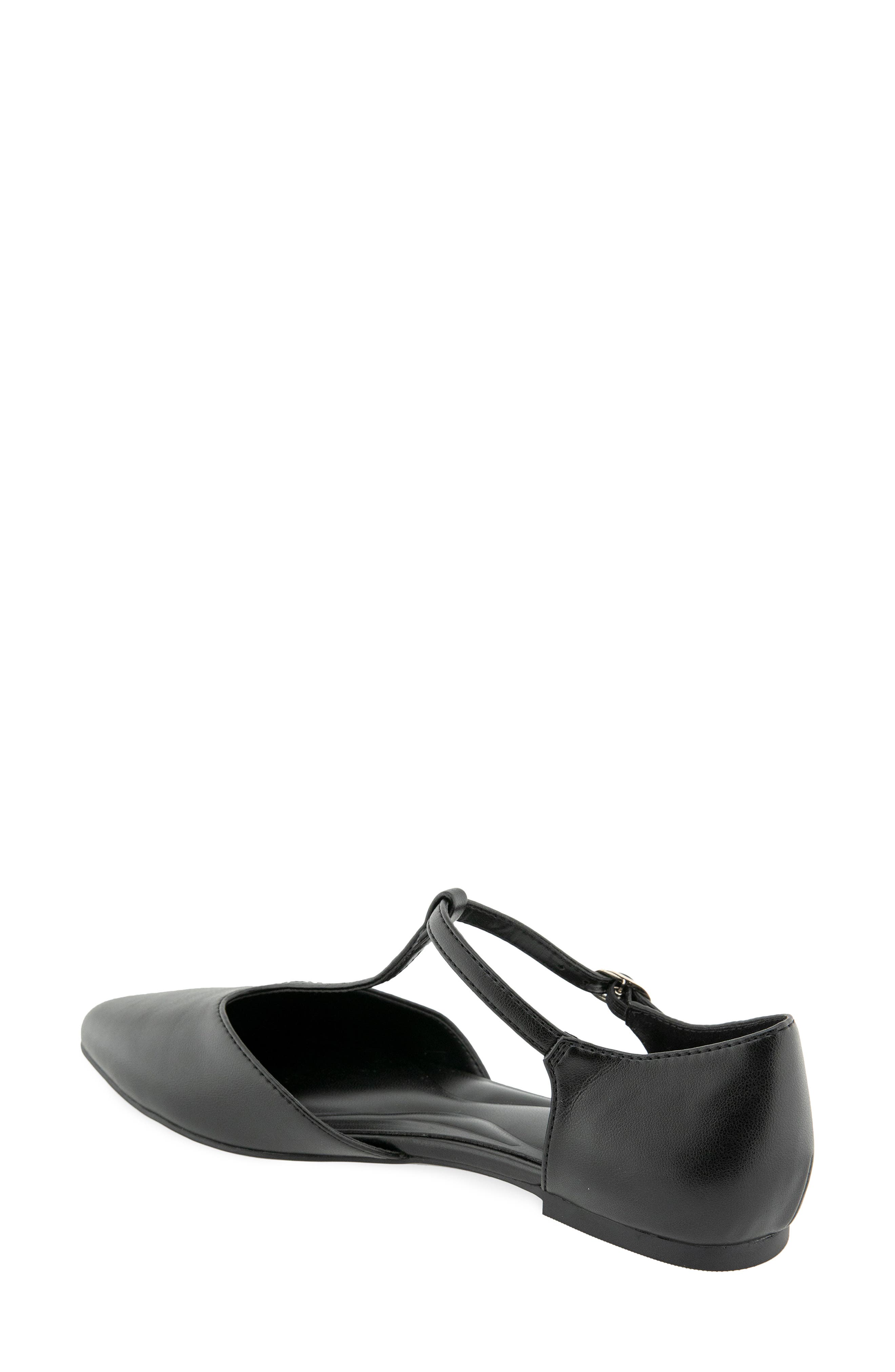 Gabrielle Woven Mary Jane Flat, Alternate, color, BLACK