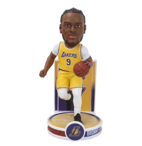 Bronny James (Los Angeles Lakers) Banner Series NBA Bobblehead
