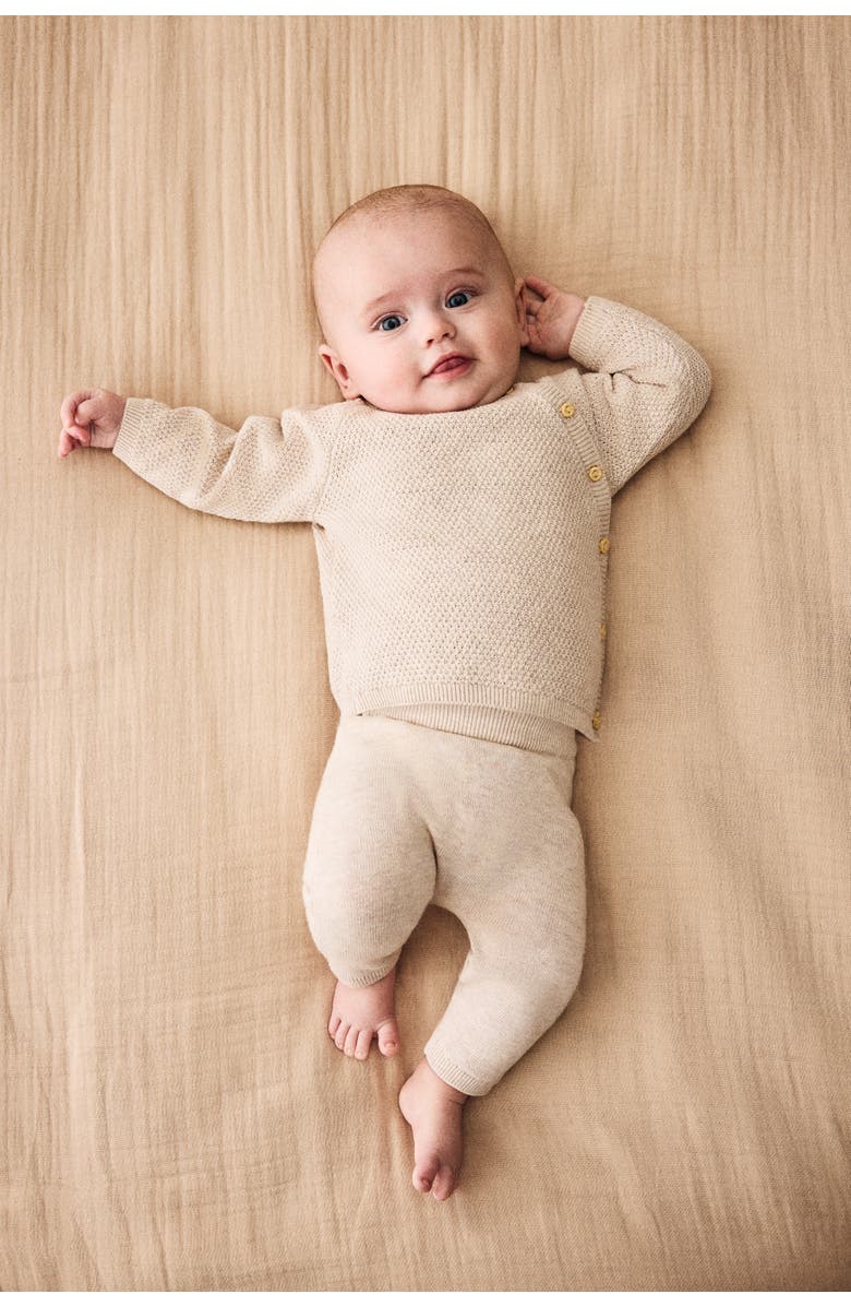 H&M 2-piece Cotton Set, Alternate, color, Light Beige