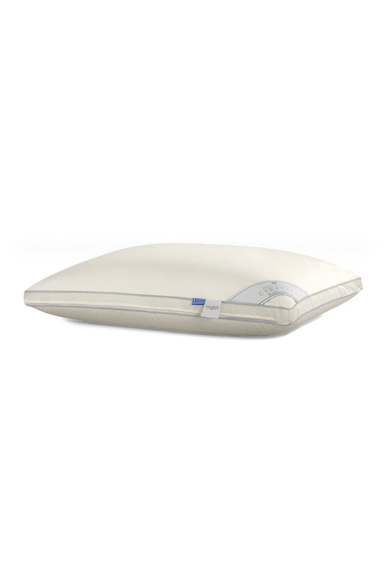 Everett Pillow, Alternate, color, Beige