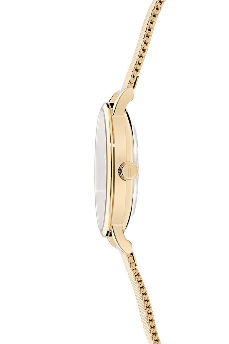 Classic Mesh Strap Watch, 32mm, Alternate, color, GOLD-TONE