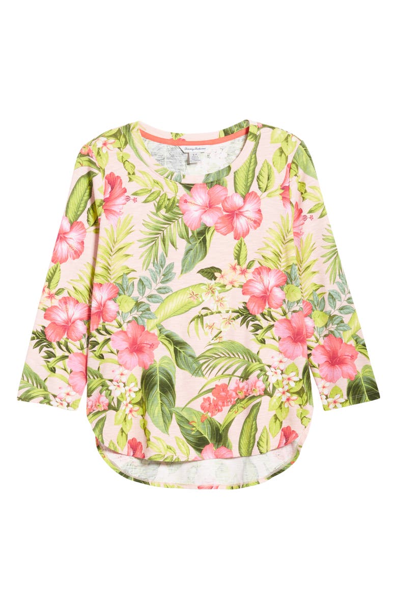 Tommy Bahama Ashby Isles Grand Villa Floral Cotton Top, Alternate, color, 