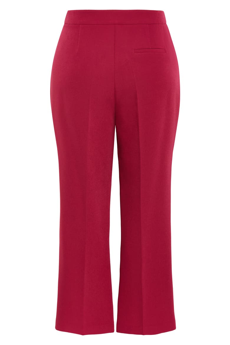 Alexis High Waist Wide Leg Pants, Alternate, color, DEEP ROSE