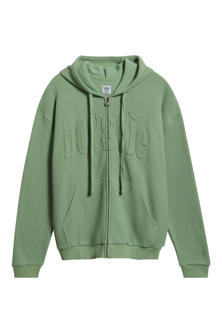 Harley Full Zip Hoodie, Alternate, color, SAGE GREEN