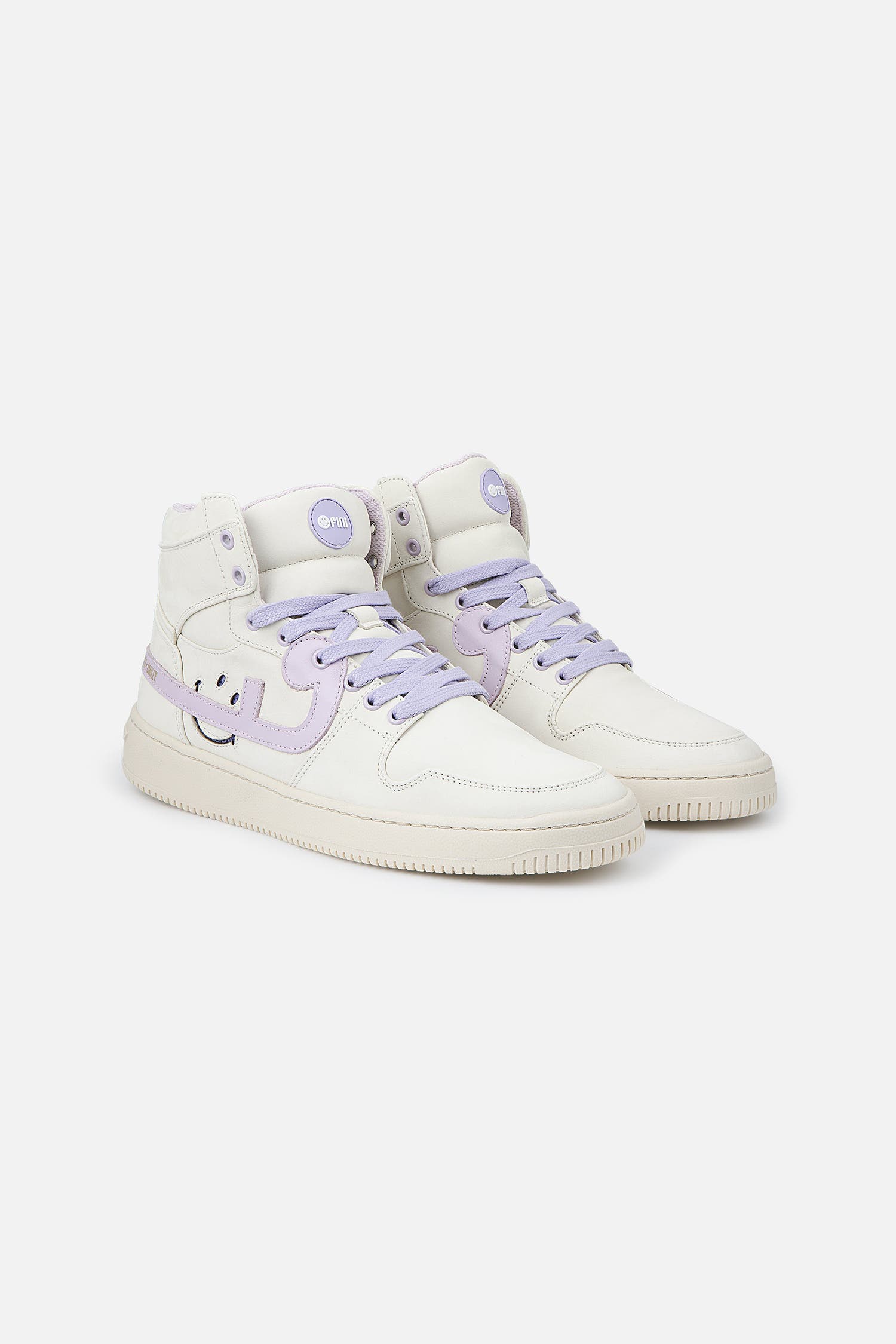 Fini Lucas "Creamy Purple" Sneaker - Smiley Collection  - Unisex, Alternate, color, Creamy Purple