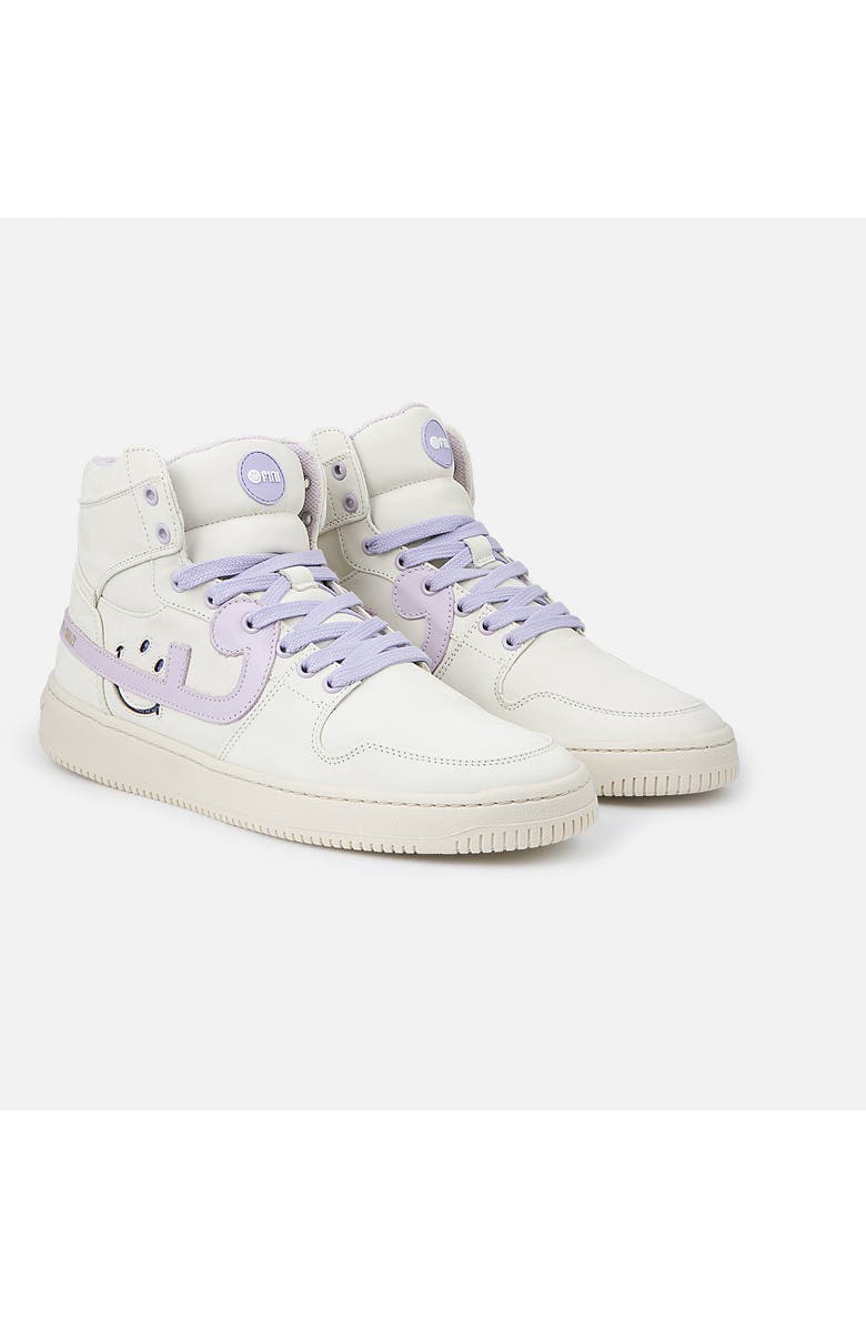 Fini Lucas "Creamy Purple" Sneaker - Smiley Collection - Unisex, Alternate, color, Creamy Purple