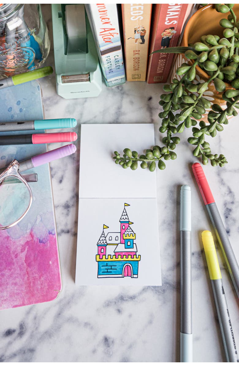 A Brighter Year Adult Coloring Kit with 18 Markers, Alternate, color, Multicolor