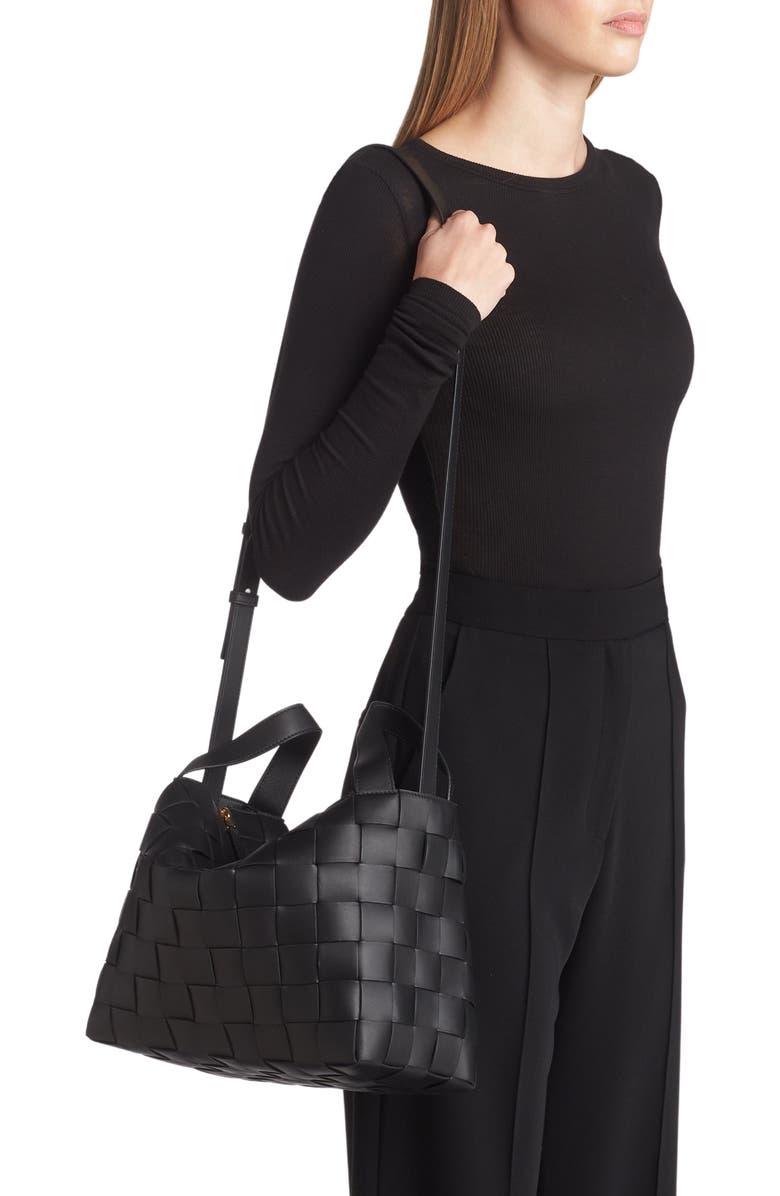 Bottega Veneta Cassette Bowling Intrecciato Leather Bag, Alternate, color,